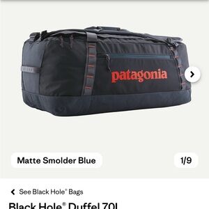 Patagonia Black Hole Duffel 70l